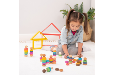 Rainbow Wooden