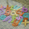 72433 tickit Rainbow Glitter Letters - Pk26