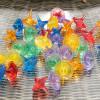 73153 tickit Translucent Colour Spinners - Pk36