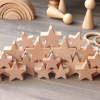 73530 tickit Natural Wooden Stars - Pk21