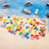73121 tickit Translucent Colour Shells - Pk72