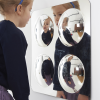 72406 tickit Large 4-Dome Acrylic Mirror Panel - 490mm 