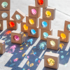 74077 tickit Wooden Kaleidoscope Blocks - Pk20