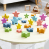 73480 tickit Rainbow Wooden Stars - Pk21