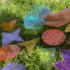 72622 tickit Rainbow Glitter Shapes - Pk21