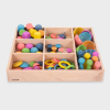74048 tickit Rainbow Wooden Super Set + Wooden Sorting Tray (7- Way) 