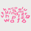54505 tickit SiliShapes® Trace Alphabet - Pk26