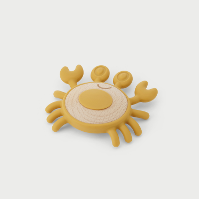54587 tickit SiliSoft Crab Teether (Neutral)