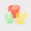 73127 tickit Translucent Colour Nesting Jugs - Pk3