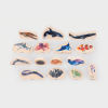 73566 tickit Wooden Sea Life Blocks - Pk15