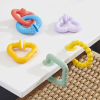 54629 SiliSoft Pop Loops (Rainbow) - Pk6