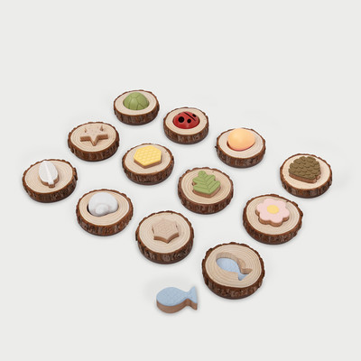 32032 Nature Feel & Find - 24 piece set
