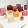 54589 tickit SiliSoft Village Blocks (Earth) - Pk16 + tray