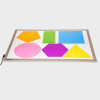 72395 tickit Jumbo Colour Mixing Shapes - Pk6