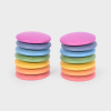 73997 tickit Rainbow Wooden Discs - Pk14