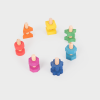 74001 tickit Rainbow Wooden Nuts & Bolts - Pk7