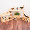 73602 tickit Wooden Bird Blocks Pk15