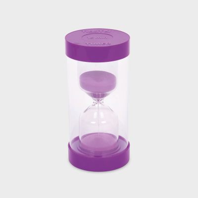 92121 tickit ColourBright Sand Timer - 15 Min. Purple
