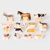 73598 tickit Wooden Domestic Animal Blocks - Pk15
