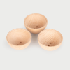 73929 tickit Natural Wooden Bowls (70mm) - Pk3