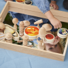 73466 tickit Wooden Mirror Tray