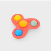 54623 SiliSoft Jumbo Spinner (Rainbow)