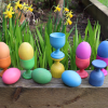 74005 tickit Rainbow Wooden Eggs - Pk7