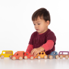 73508 tickit Rainbow Wooden Vehicles Set - Pk12