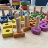 73999 tickit Rainbow Wooden Nuts & Bolts - Pk21