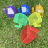 73113 tickit Translucent Colour Funnel Set - Pk6