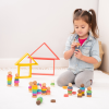 73526 tickit Rainbow Wooden Community People - Pk15 / 75 pieces