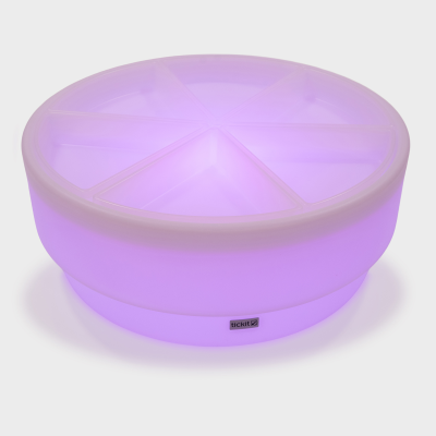 Discovery Glow Low Table + Discovery Trays Set