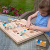 73596 tickit Wooden Building Gem Blocks - Pk82 + tray