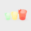 73127 tickit Translucent Colour Nesting Jugs - Pk3