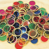 50409 Shaw Magnets Metal Counting Chips - Pk100