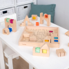 73546 tickit Wooden Building Gem Blocks - Pk39 + tray
