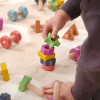 73999 tickit Rainbow Wooden Nuts & Bolts - Pk21