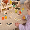 73604 tickit Wooden Forest Animal Blocks - Pk15