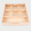 74055 tickit Wooden Sorting Tray - 7 Way