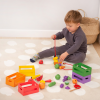 74011 tickit Wooden Sorting Fruit & Vegetable Crates - Pk28