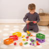 74011 tickit Wooden Sorting Fruit & Vegetable Crates - Pk28