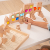 73546 tickit Wooden Building Gem Blocks - Pk39 + tray