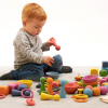 73981 tickit Rainbow Wooden Figures - Pk7