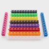 Translucent Colour Linking Cubes - Pk100