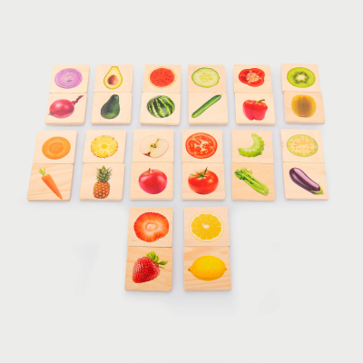 73404 tickit Fruit & Vegetable Match - Pk28