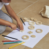 73520 tickit Inside Outside Wooden Shapes - Pk14