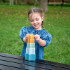 54545 tickit SiliSoft Star Stacking Cups (Neutral) - Pk5