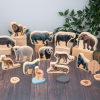 73572 tickit Wooden Wild Animal Blocks - Pk15