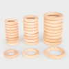 73917 tickit Natural Wooden Rings (56mm) - Pk10