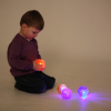 Small Irregular Sensory Flashing Ball Set - Pk4